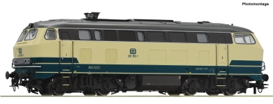 Roco 7310010 - H0 - Diesellok 218 150-1, DB, Ep. IV - DC-Sound